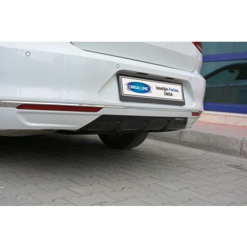 Накладка на задний бампер WV Passat B8 2017